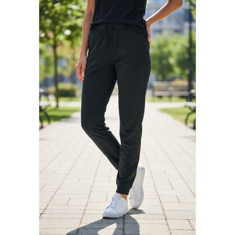 UNDER ARMOUR JOGGERS‎ WOMENS MEDIUM GREEN ZIPPER POCKETS